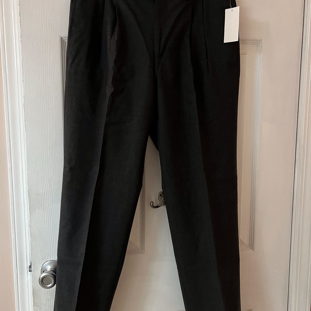 RALPH LAUREN GRAY TOTAL COMFORT TROUSERS PANTS NWT